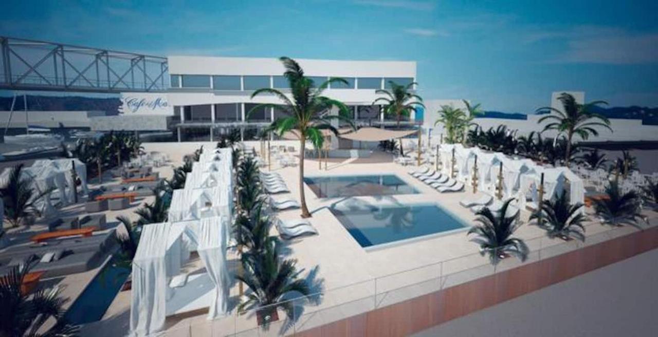Stylish Flat, 2 Bathrooms And Swimming Pool, Next To The Beach! Sant Adria de Besos Luaran gambar